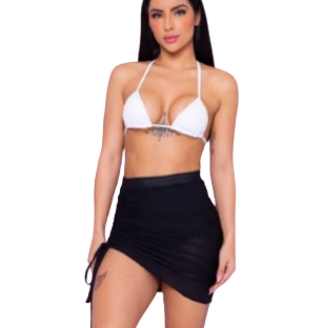 Saia Saída de Praia Curta - Moda Gringa