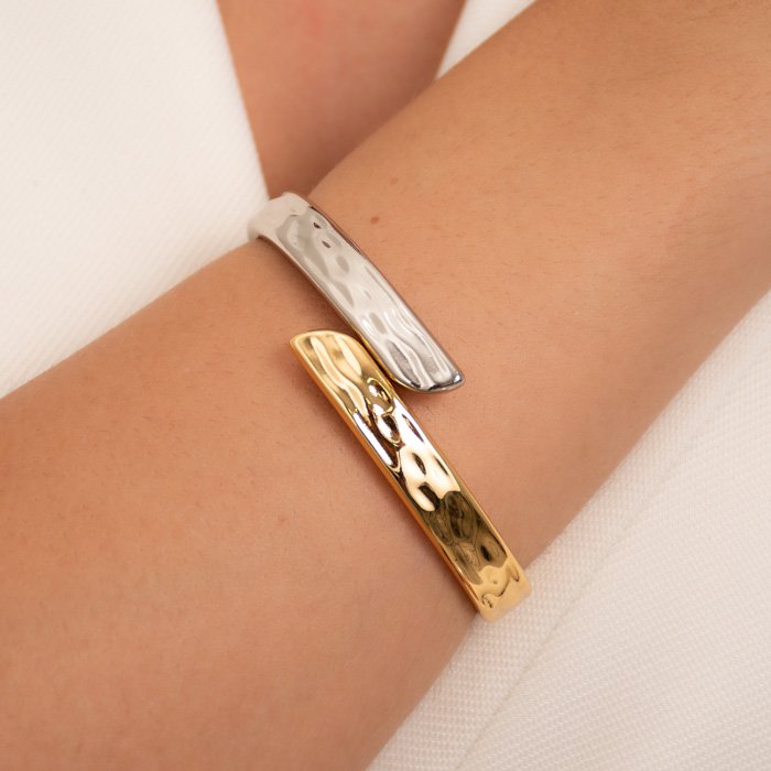 BRACELETE FEMININO ORGÂNICO DOIS BANHOS