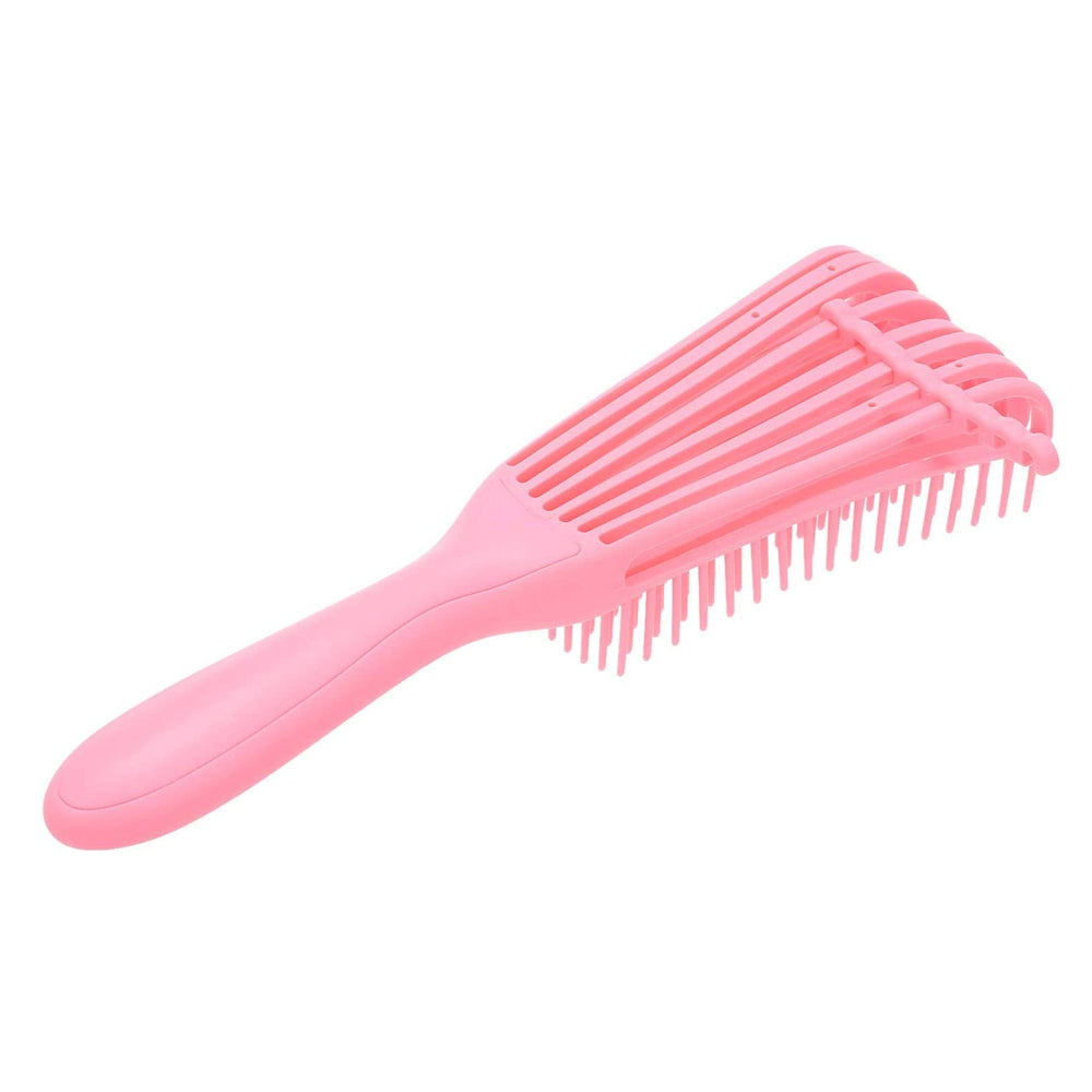 Escova Definidora em Cerdas de Nylon Flexível Desembaraça e Define Cachos