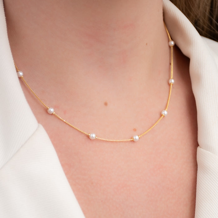 CHOKER PEROLA NA VENEZIANA