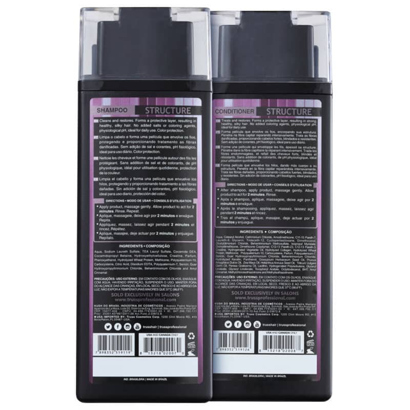 Truss Kit Shampoo E Condicionador Structure
