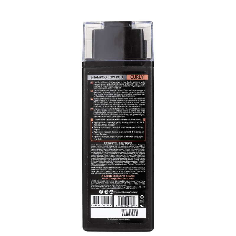 Truss Shampoo Low Poo Curly 300ml
