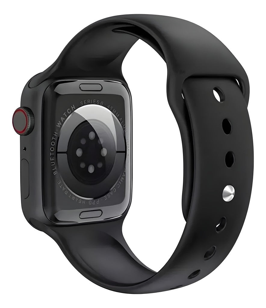 Relógio Inteligente Smartwatch W57 Pro Max NFC Bazik Prime + 7 Pulseiras