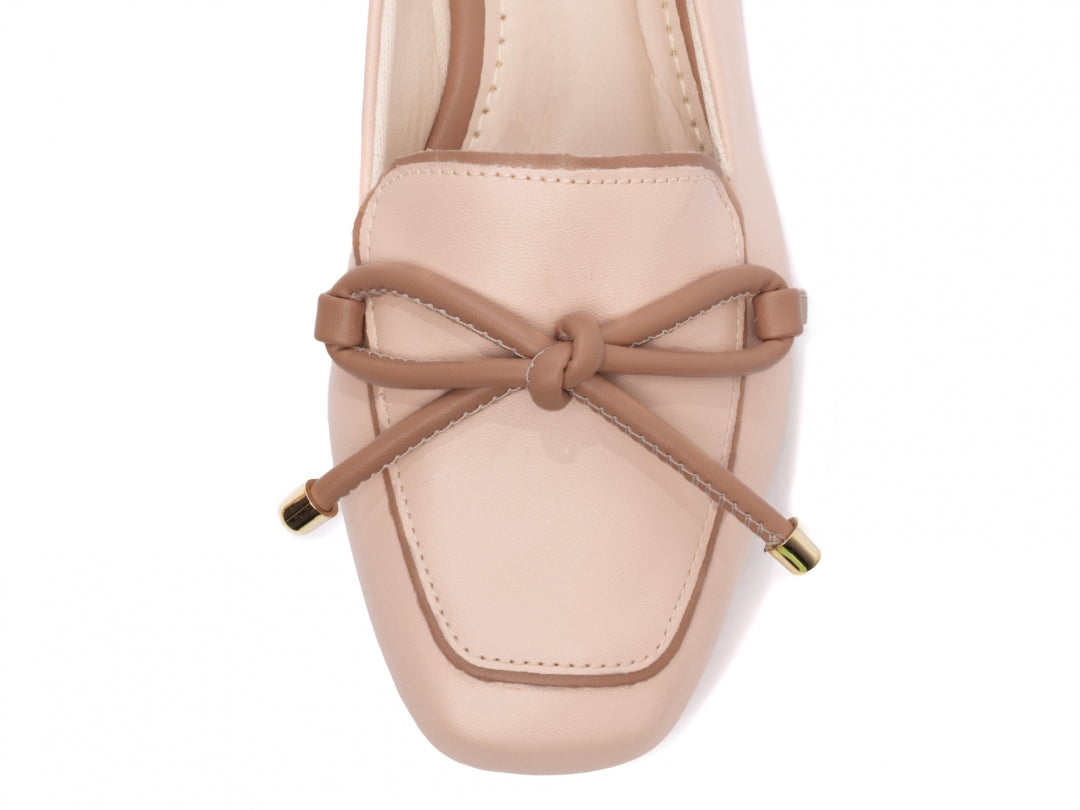 Mocassim Feminino Rasteiro Rosê