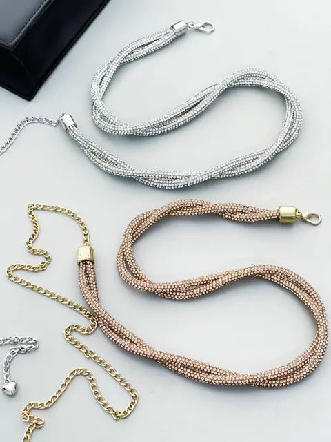 Cinto Feminino com Strass
