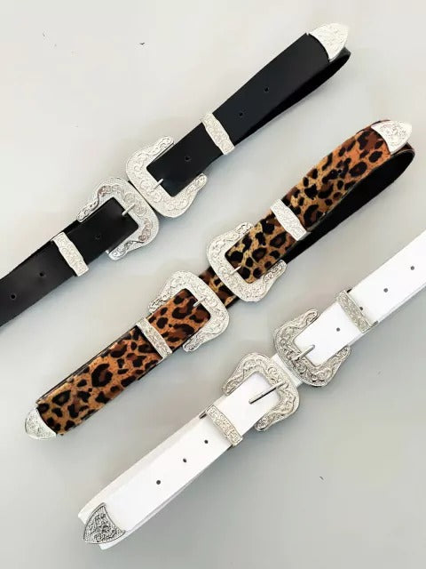 Cinto Feminino Fivela Dupla