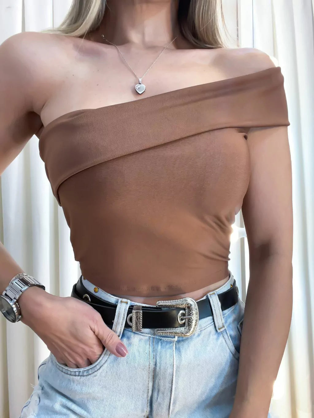 Cropped Feminino em Suplex Nula Manga