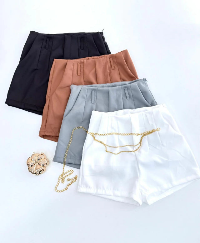 Short Feminino Alfaiataria