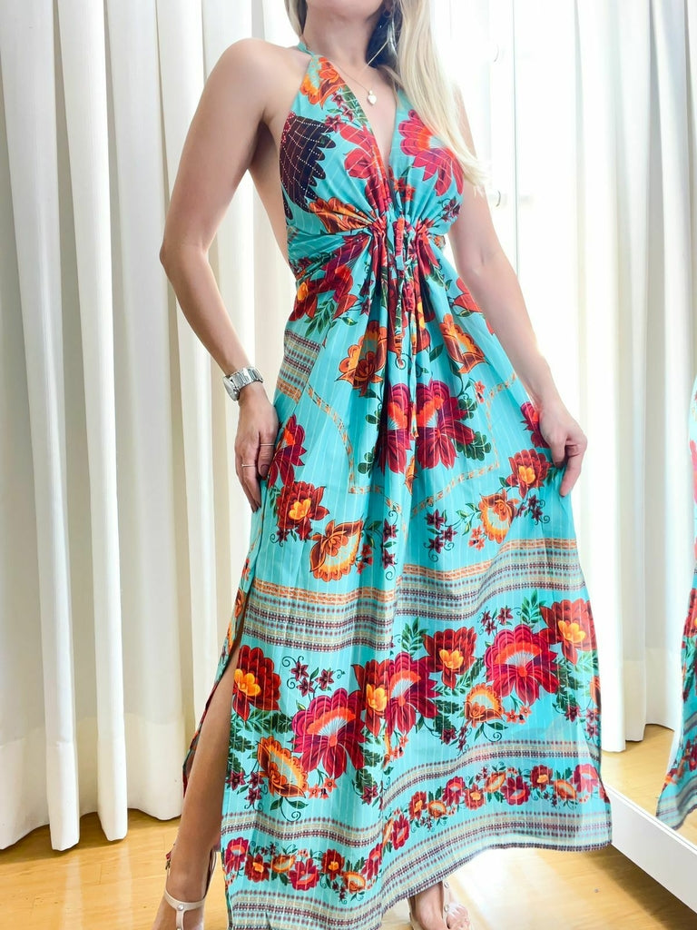 Vestido Feminino Amarração