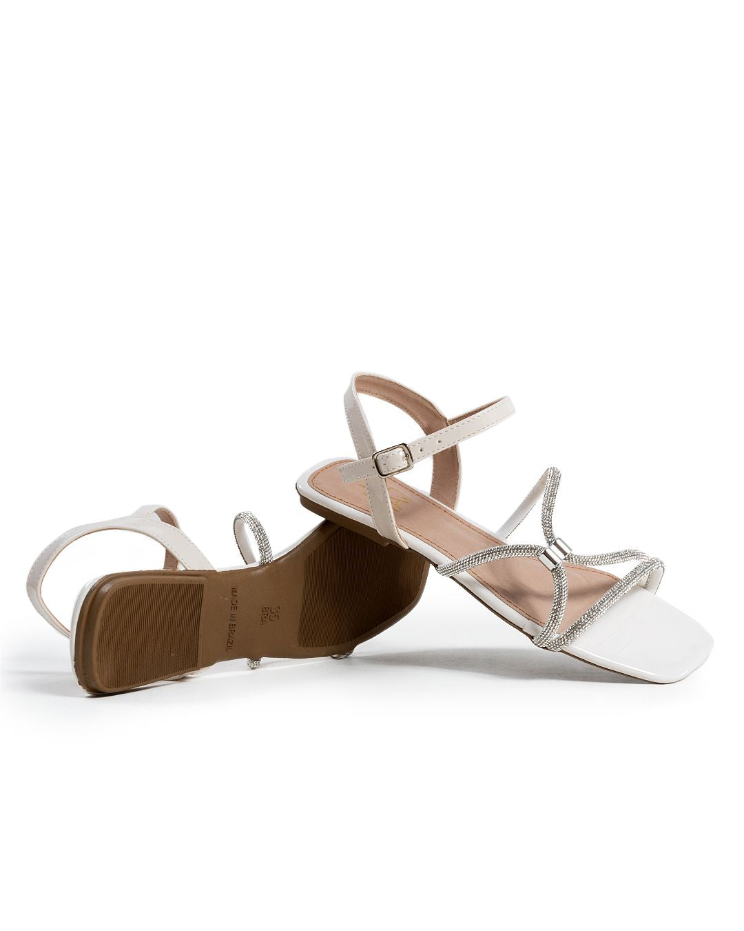 RASTEIRA STRASS PRATA